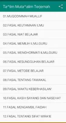 Taklim Muta^alim android App screenshot 3